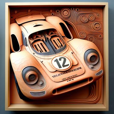 3D модель Порше 917 (STL)